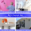 Paint Roller Extension Pole 11.8Ft,10 Segmented Lightweight Stainless Steel Telescopic