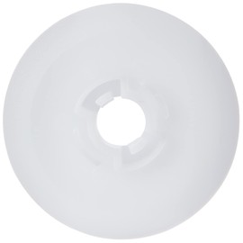 ELETTRO CENTER Art.139 Smooth Notebook Blades for Tagliafacile, Delrin, White, 12 Units