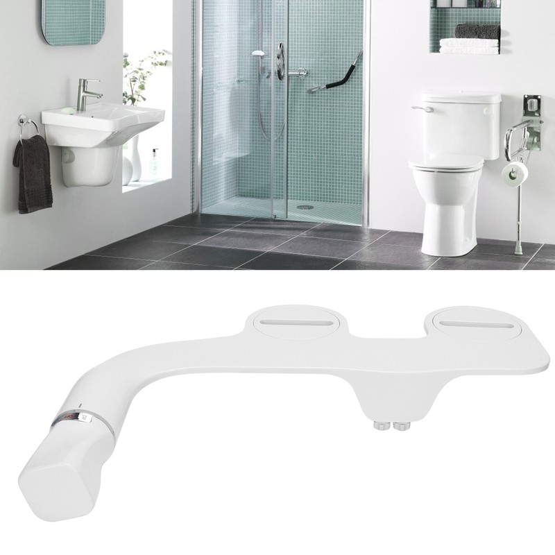 G1/2 Toilet Bidet Seat Attachment Water Spray Double Nozzle Non