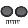 OZXNO 2 Pcs Round Ceiling Speaker Grill Covers for 6.5