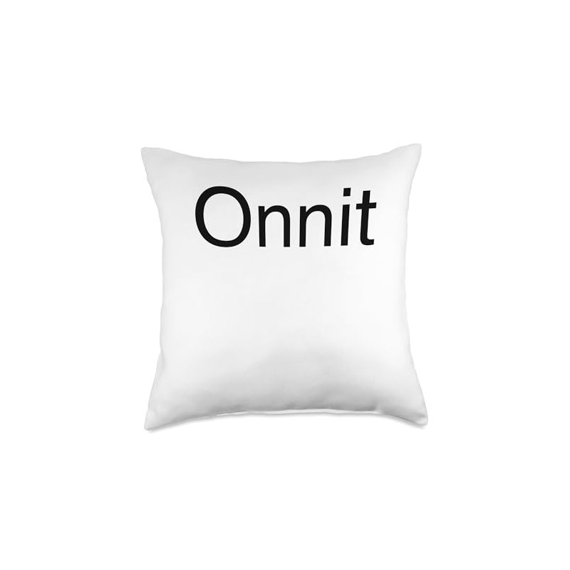 Trending Tees Onnit Throw Pillow, 18x18, Multicolor