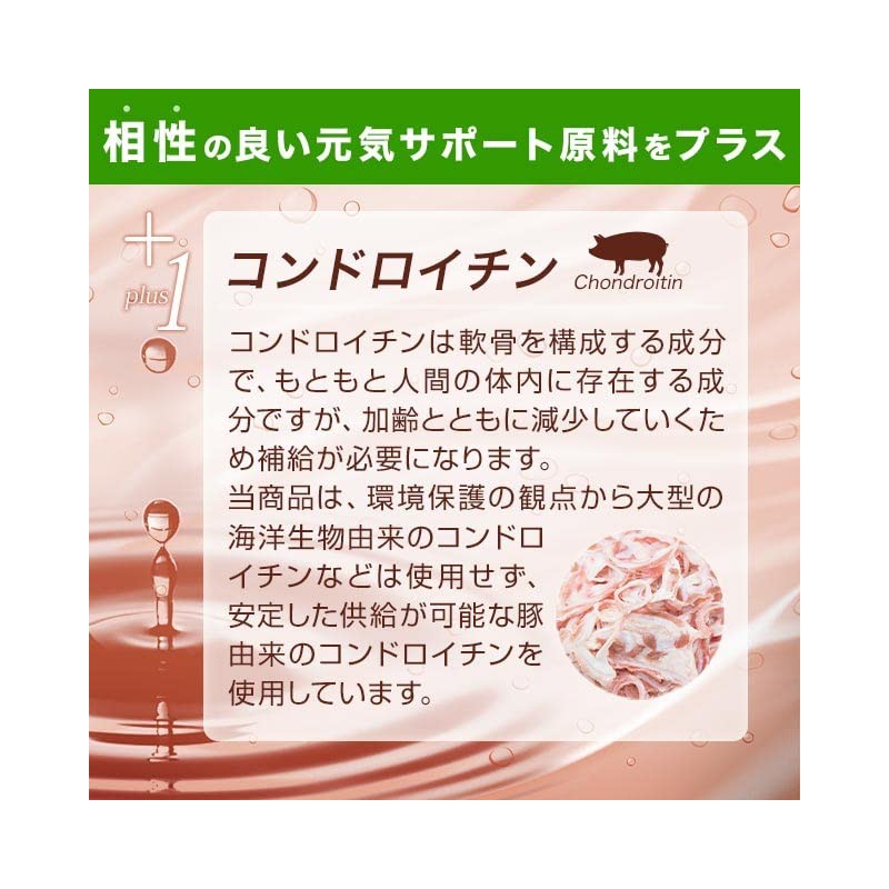 グルコサミン & コンドロイチン & コラーゲン (90粒/約1ヶ月分)