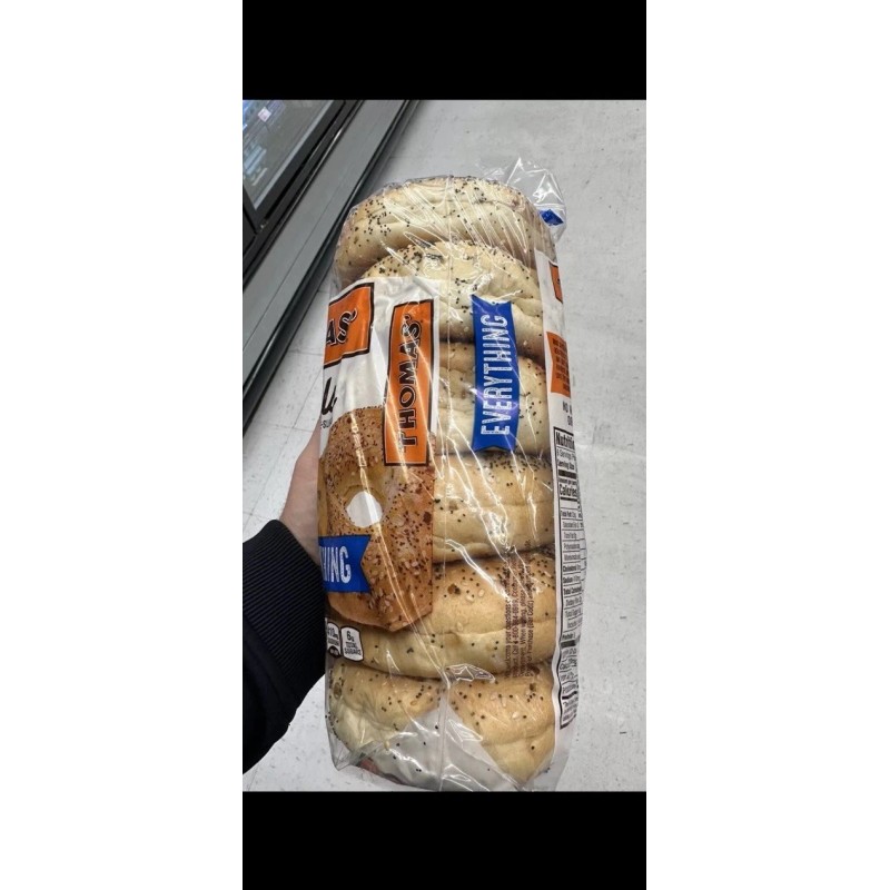 Thomas’ Bagels Cinnamon Raisin Blueberry Plain Everything 6pk Pick 2