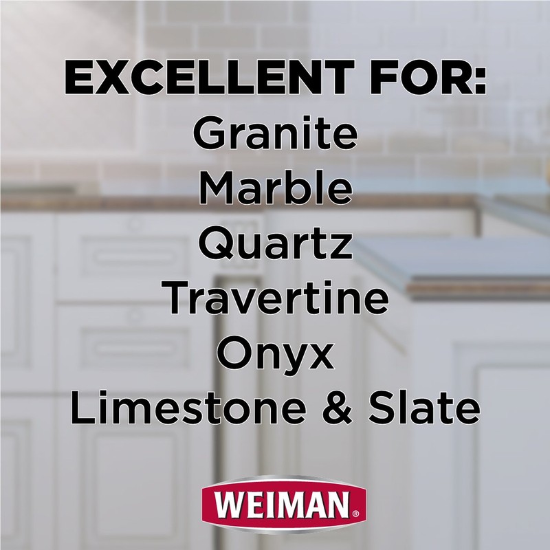 Weiman Granite Cleaner and Polish - 24 Ounce 6 Pack