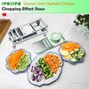 Stainless steel Vegetable Chopper, Veggie Chopper With 8 Blades, Onion
