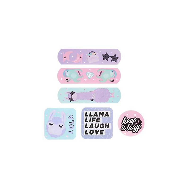 Npw Famalam Ouch Bandages, Llama & Sloth, 24 Count