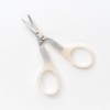 ROSYROSA Thin Blade Eyebrow Scissors with Cap (Made in Japan)