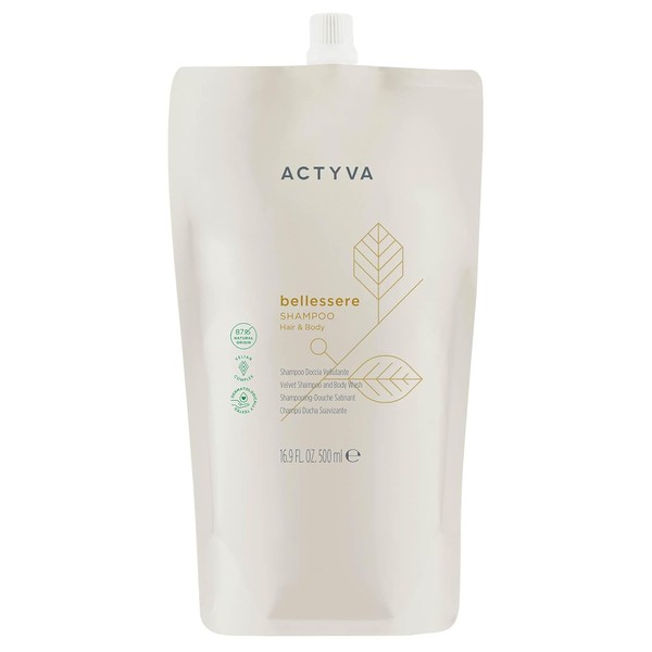 Actyva Bellessere Shampoo, Body and Hair Shower with a Velvety