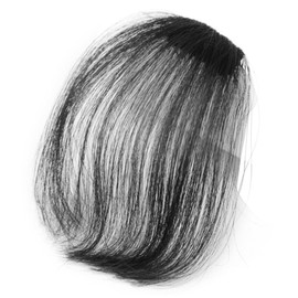 TOVINANNA Heat Resistant Human Hair Topper Clip Fringe Thin Hair Extensions for Women