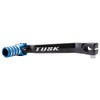 Tusk Racing Folding Shift Lever Black/Blue Tip Compatible With Yamaha
