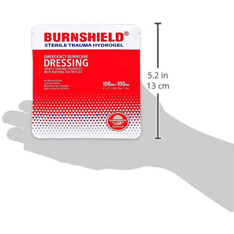 Burnshield 4" X 4" Burn Dressing, Sterile - 3 Count