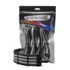 CableMod 8+8 Series Pro ModFlex Sleeved Cable Extension Kit (Black