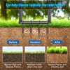 BeneLabel Manual Lawn Aerator Spike Tool with 8 Solid Spikes