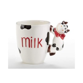 Delton Ceramic Cheery Cow Milk Mug