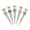 5pcs LED Octopus Hook Strong Penetration High Carbon Steel Electronic