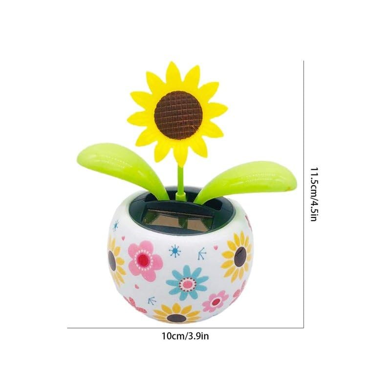 Sunflower Solar Dancing Flower Solar Dancing Solar Toys, Solar Powered