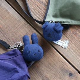 BON TON TOYS Miffy Denim Bag Charm Keychain Raw Gift