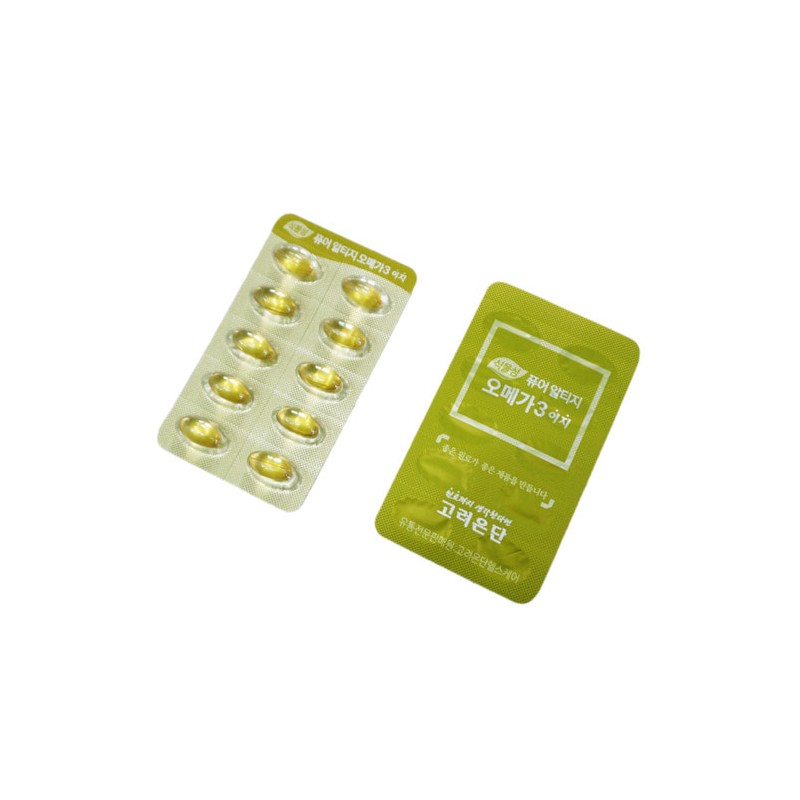 Goryeo Eundan Korea Eundan Vegetable Pure Altige Omega 3 Easy