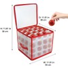 Vivo Technologies 64 Bauble Storage Box For Set Of 64