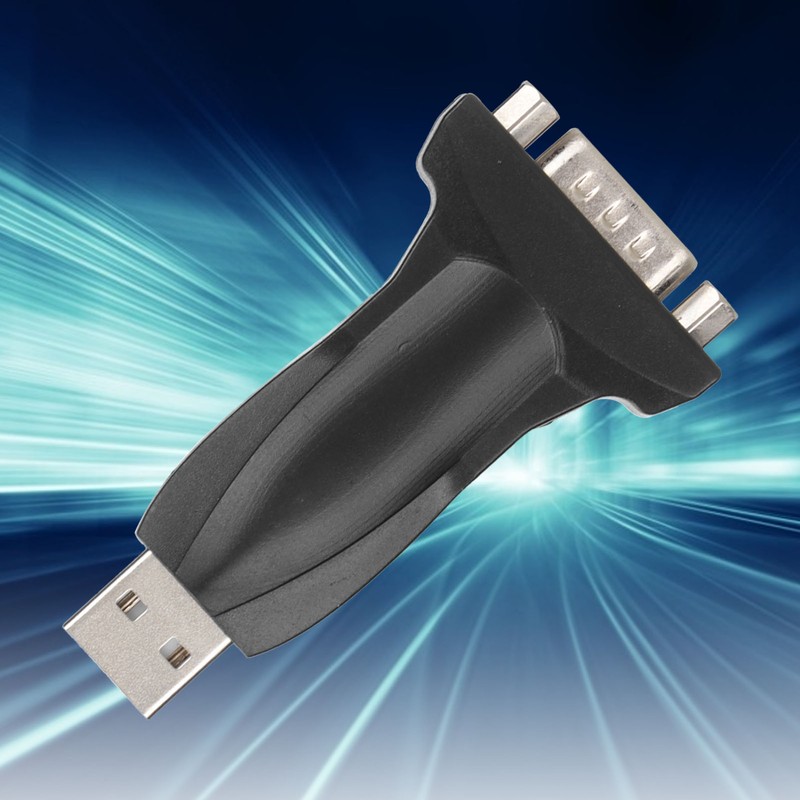 USB to RS232 Converter Male 9 Pin Serial Built In