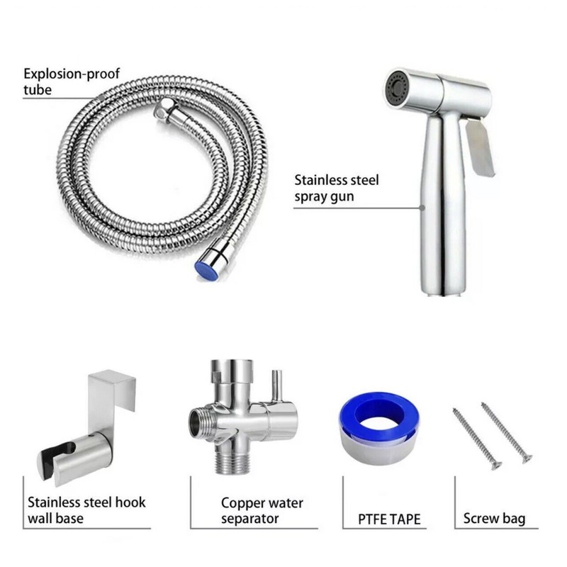 Premier High Quality Hand Held Toilet Bidet Sprayer Bathroom Shower