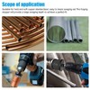 6 PCS HVAC Tools Swaging Tool Drill Bit Set Multifunction
