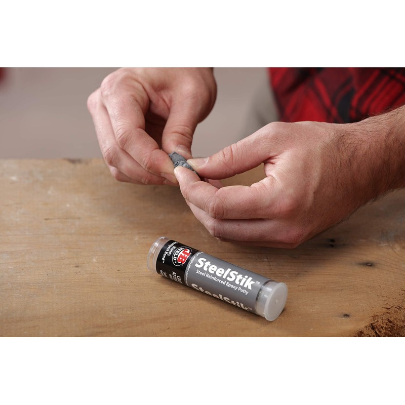 J-B Weld 8267-S SteelStik Steel Reinforced Epoxy Putty Stick -