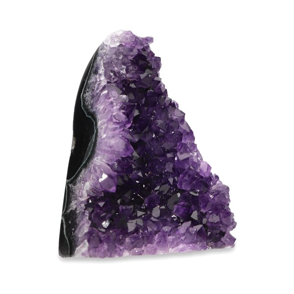 Deep Purple Project Natural Amethyst Stone Real from Uruguay (300 to 500 g), Natural Piece Decorative Stones