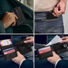 Cartera Hombre Piel Antirrobo con Bloqueo RFID - Billetera Hombre