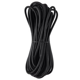 Joneaz Bungee Shock Cord Real Rubber UV Resistant 1/4" Diamete 25' Length, 1 Pack