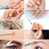 Manicure Set, Travel Nail Clippers Kit Pedicure Care Tools, 10pcs