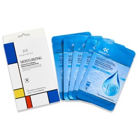 ZIOSTAND Marine Collagen Blue Essence Mask ㅣ Hydrating Sheet for Dry Skin ㅣ Soothing Daily K-Beauty Skincare ㅣ Korean Face Mask Pack ㅣ 5 of Pack