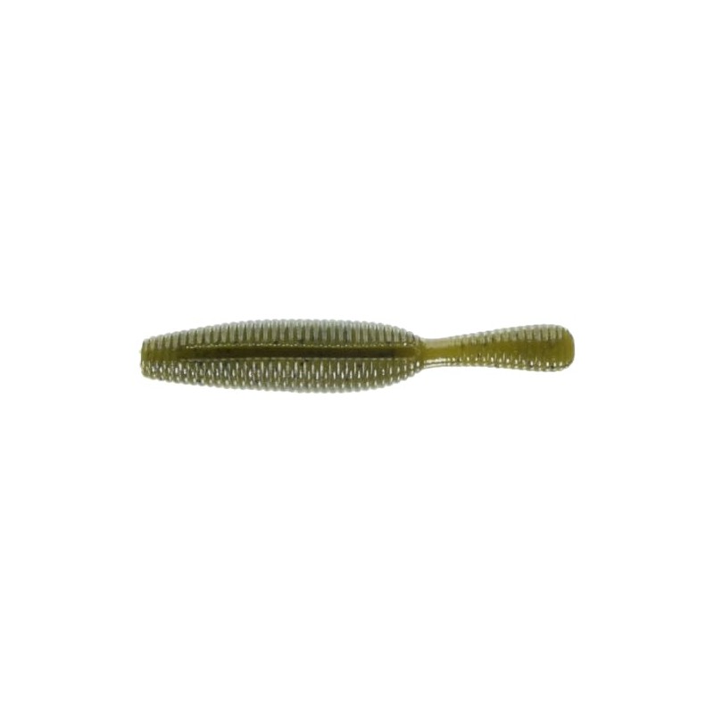 Gary YAMAMOTO BAITS 4.25" YAMATANUKI/Heavy Soft Plastic/Green Pumpkin W/Black Flake