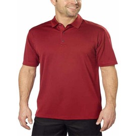 Bollé Bolle Mens Golf 3 Button Moisture Wicking Performance Polo Golf Shirt,Size M