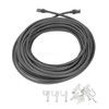 Rectangular Satellite Replacement Cable for V3 30FT 9.14m Outdoor Waterproof