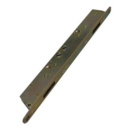 11-3/4" Multi-Point Mortise Lock with Face Plate (with NO Anti-Slam Pin) for Sliding Glass Doors | Two Point Replacement Locking Mechanism to Fix and Repair Sliding Patio Door Hardware - Alloy Steel