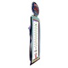 Crispe Analogue Indoor Outdoor Thermometer 'Motorcycles' Metal 48 x 15