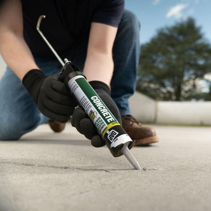 DAP 18096 10.1 oz, Gray Concrete & Mortar Filler &