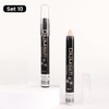 evpct 2Pcs Cream Eyeshadow Sticks Set for Eyes Pearl White