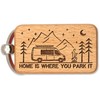 dekloaser24 Keyring Home Is Where You Park It Bus VanLife
