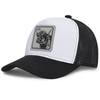 Cow Hat Cash Trucker Hats Leather Pattern Adjustable Snapback Mesh