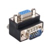 CY 270 Degree Right Angled VGA SVGA 15pin Male To