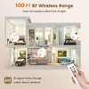SURAIELEC Remote Control Outlet, Wireless Light Switch - 5 Outlets