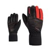 Ziener Glyxus Men's Ski Gloves, Winter Sports, Waterproof, Breathable, Red,