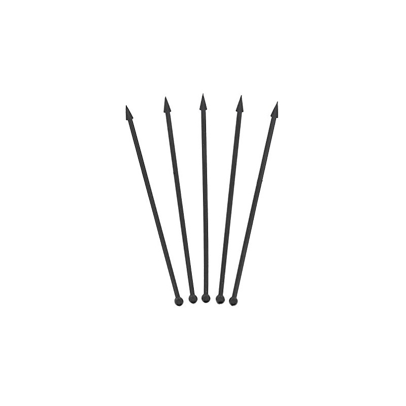 Royal Black Plastic Arrow Picks, Package of 1000