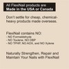 FlexiNail (Acetone Free) Nail Polish Remover Package to repair and