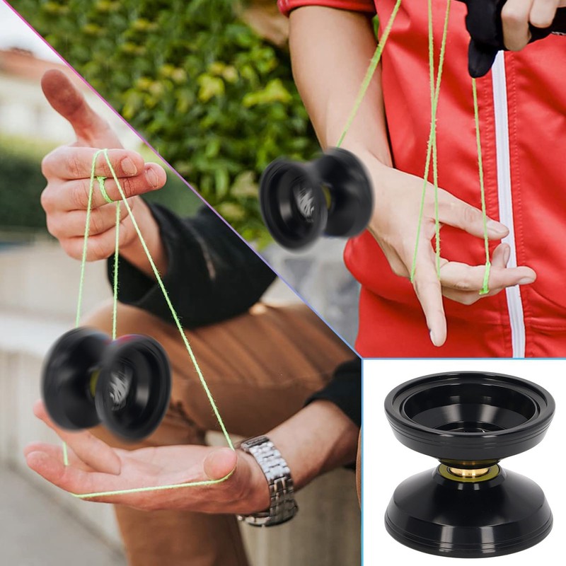 Unresponsive Yoyo Professional Aluminum Alloy Yoyo Toy Birthday Gift with