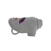 Huskimo Rainbow Dog Jumper, Grey, 40cm