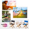 Director Chair Replacement Polyester Fabric Seat Cover Foldable Director’s Chair