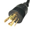Parkworld 885231 Generator 4-Prong L14-20 Plug 20 AMP Male to